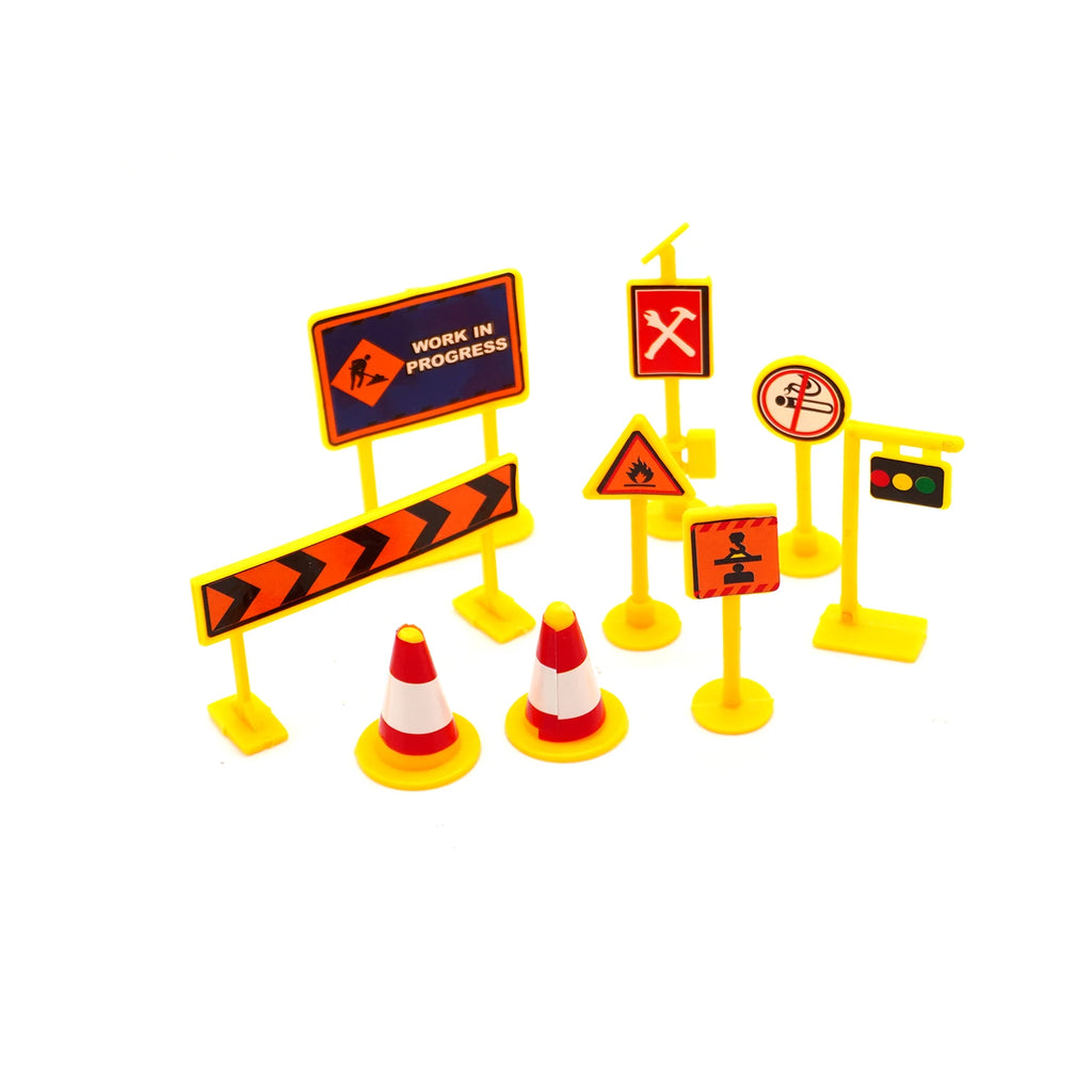 Road Barrier Obstacle And Mini Traffic Cones